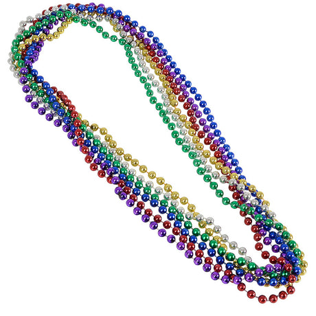 Metallic Beads 33" 7 mm (1 DZ)