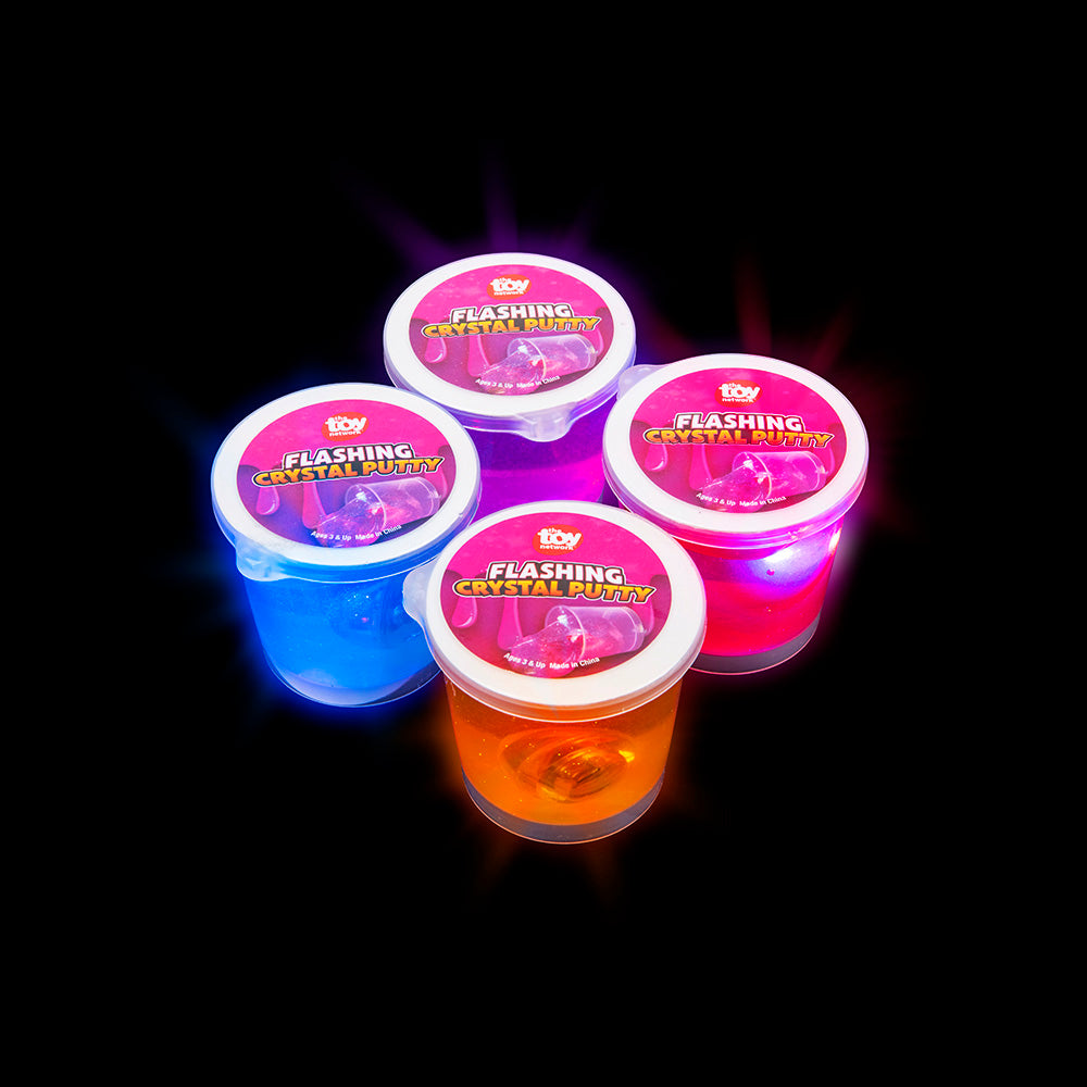 Flashing Crystal Putty (12 Pc Display)