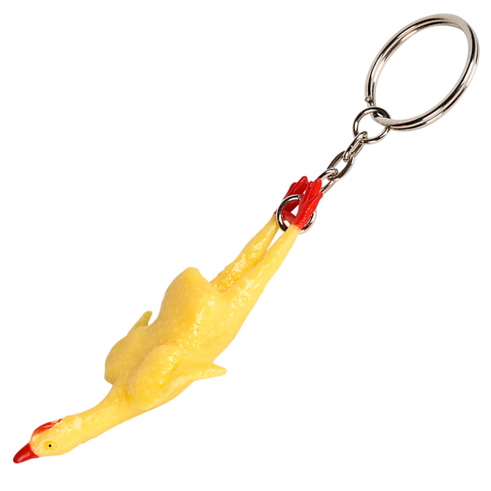 Rubber Chicken Keychain (1 DZ)