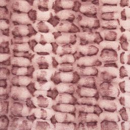 Luxe Cuddle Milan Clouded Leo Rosewater Fabric 58-60"