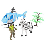 Zebra Adventure Pod Playset