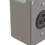 Electro-Rail Plug In Jack With Box and Receptacle 2 Pole 15 AMP ERS-41P