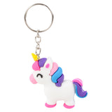 Unicorn Keychains 2.25" (24 Pc Poly Bag)