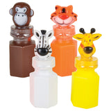 Zoo Animal Bubble Bottles (1 DZ)