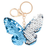 Flip Sequin Butterfly Keychain (12 PC Bag)