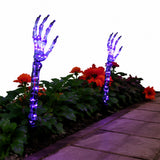 1 Pair Purple LED Ghost Hands Halloween Decoration