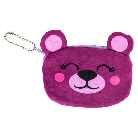 Plush Animal Coin Purse 3.5" (1 DZ)
