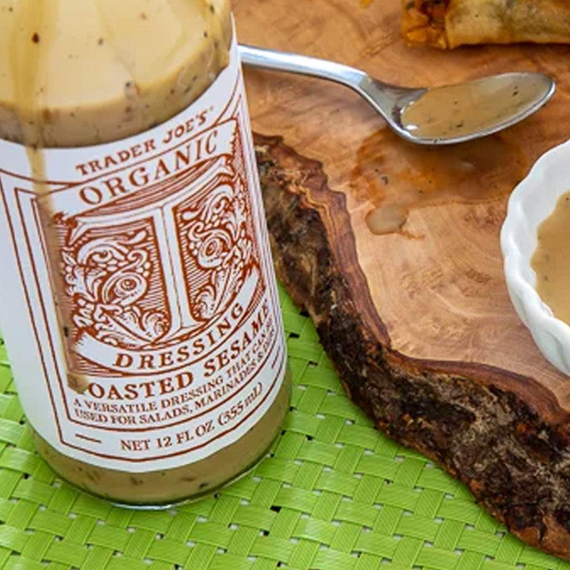 Trader Joes Organic Toasted Sesame Dressing/12 Fl Oz