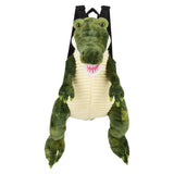 Alligator Backpack Plush Backpack With Plastic Teeth