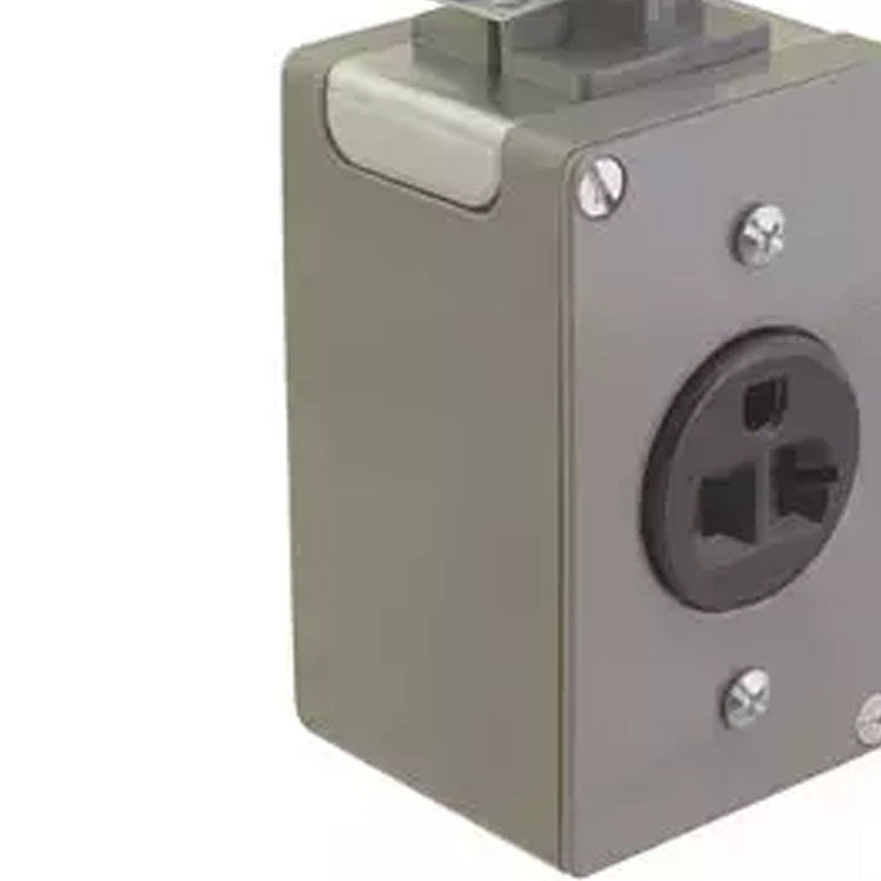 Electro-Rail - Plug In Jack With B & Recpt 2 Pole 15 AMP
