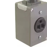 Electro-Rail - Plug In Jack With B & Recpt 2 Pole 15 AMP