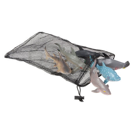 Shark Assortment Set (6 Pc Mesh Bag)