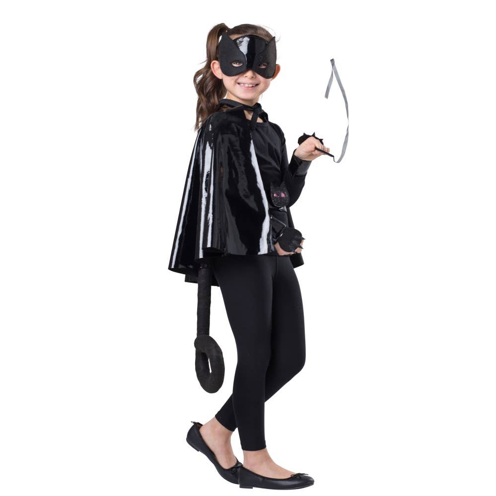 Kids Black Cat Girl Costume