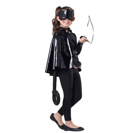 Kids Black Cat Girl Costume