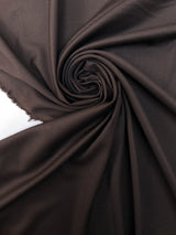 Cotton Twill Suiting Fabric Gray Brown
