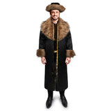 Rabbi Coat with Fur Costume - Adults