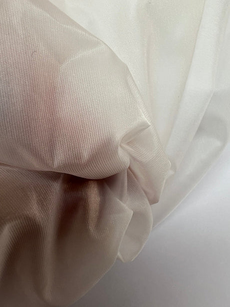 White Polyamide Woven Fabric