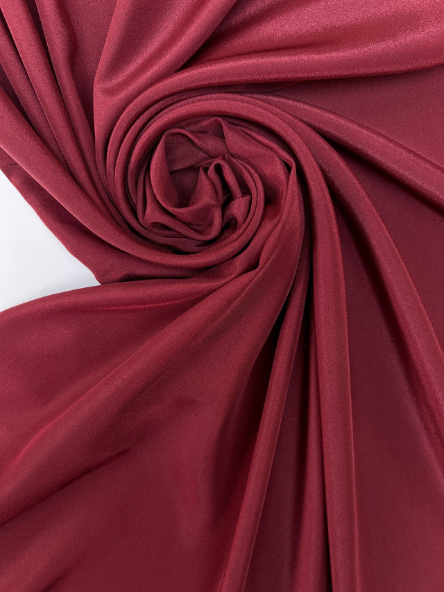 Red Polyamide Woven Fabric