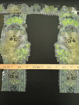 Printed Green Knitted Fabric