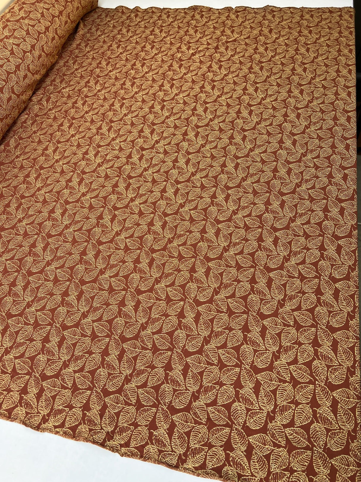 Lurex Knit Golden Brown