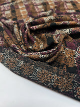 Acrylic Stretch Knitted Fabric Multicolour
