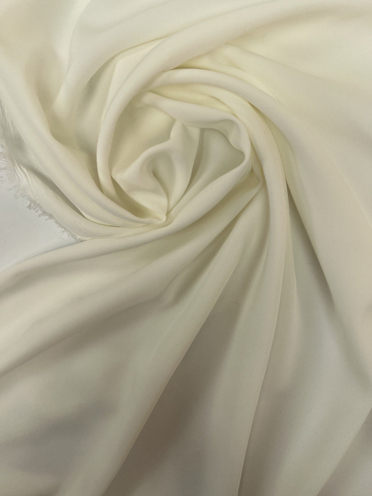 Polyester Elastane Knit White Beige