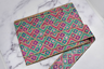 Embroidered Trim Multi-Color Beaded 2.25"