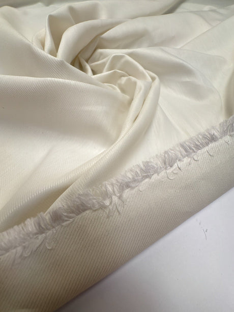 Cotton Nylon Twill Beige White Gray