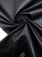 Black Water-Repellent Polyester Fabric