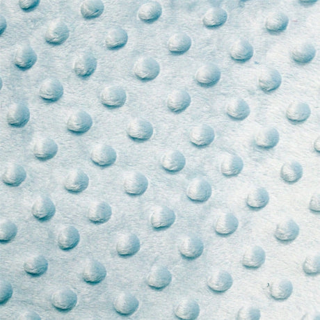 Minky Dimple Dot Faux Fur Fabric - 100 Percent Polyester, Embossed Dimple Dot, 60" Width (1 Yard)
