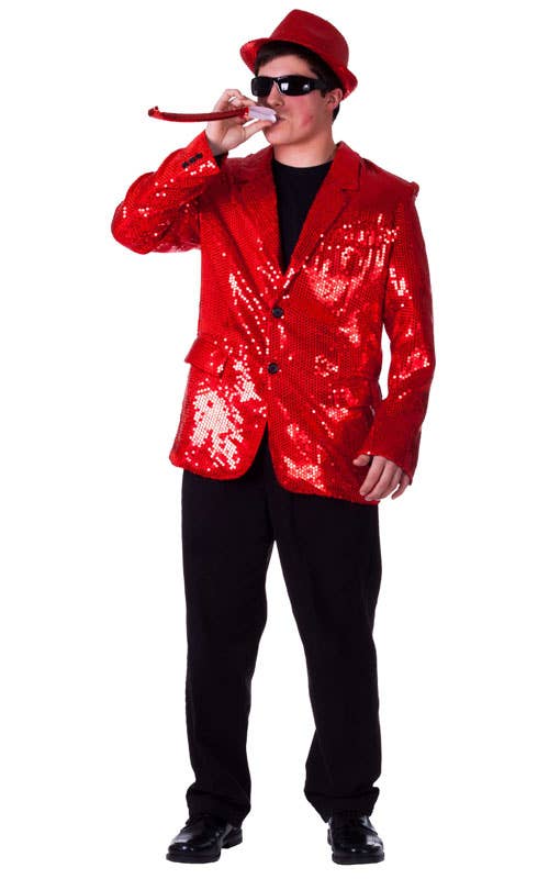 Red Sequined Blazer Costume