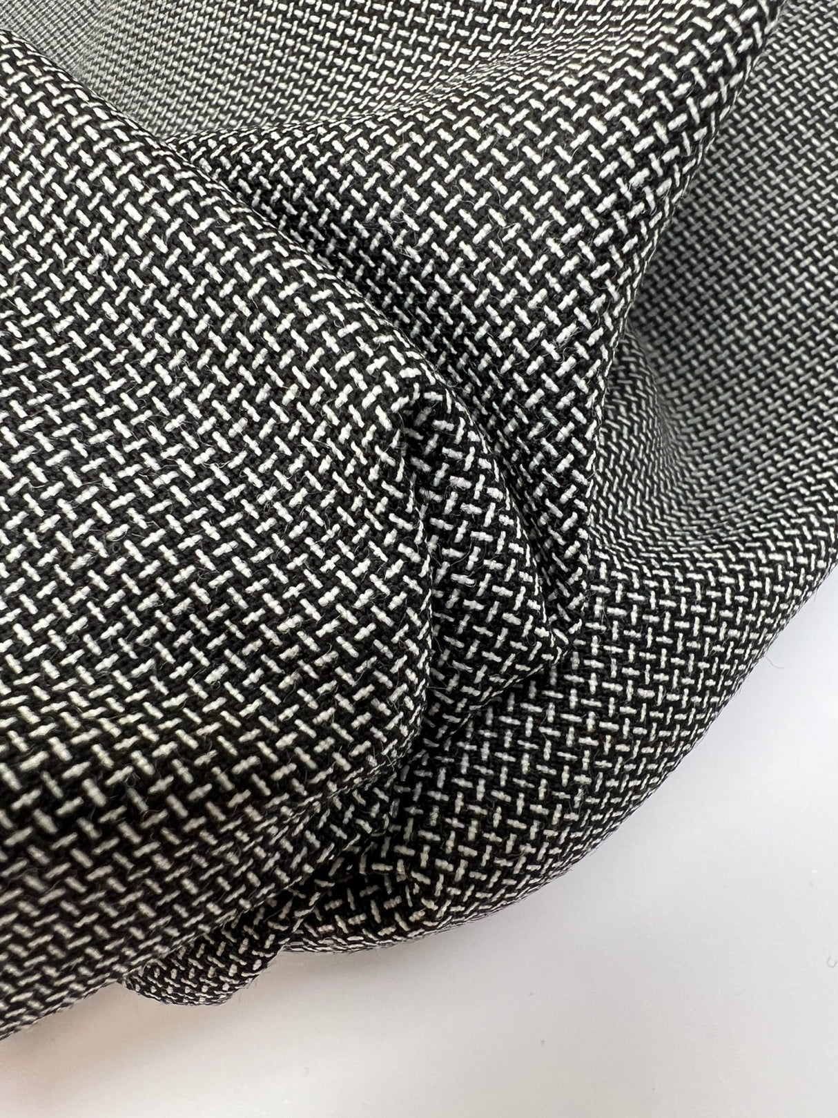 Wool Suit Fabric White