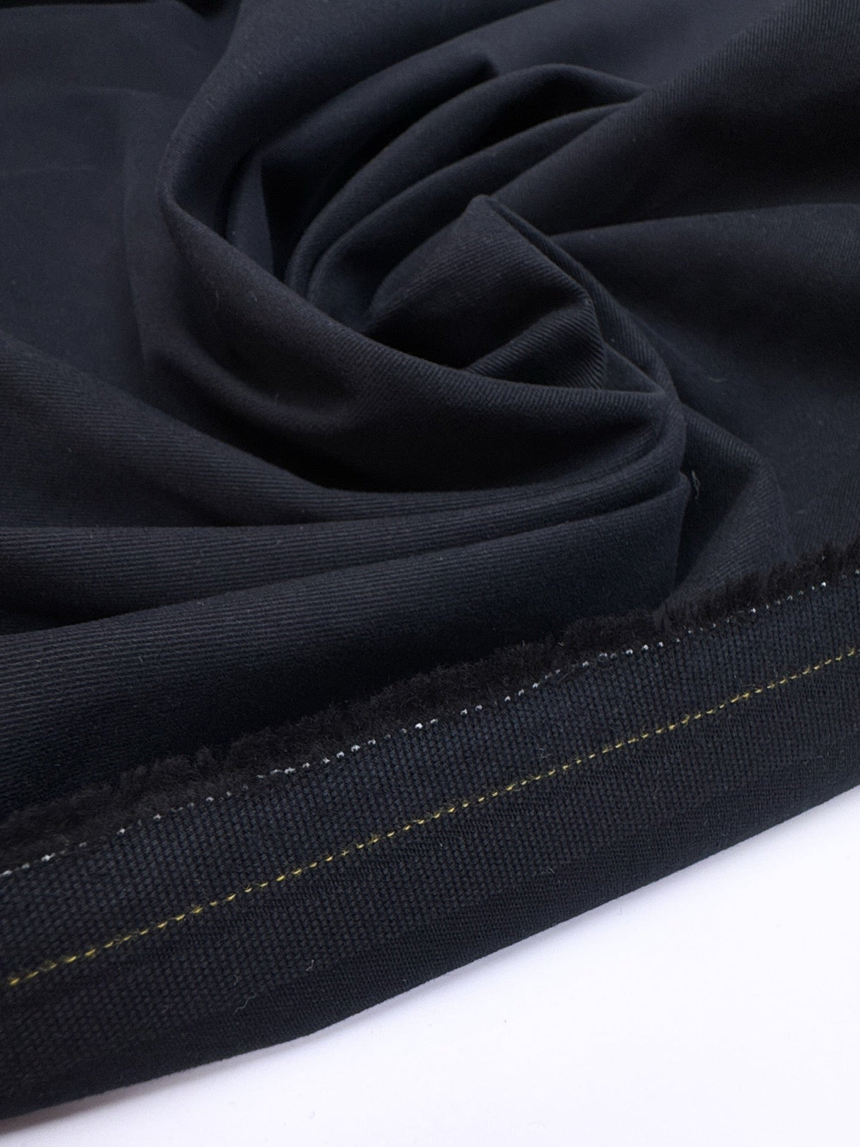 Cotton Elastane Twill Blue