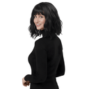 Short Wavy Costume Wig