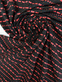 Cotton Elastane Jacquard Striped Fabric