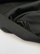 Wool Blend Jacquard Fabric Brown