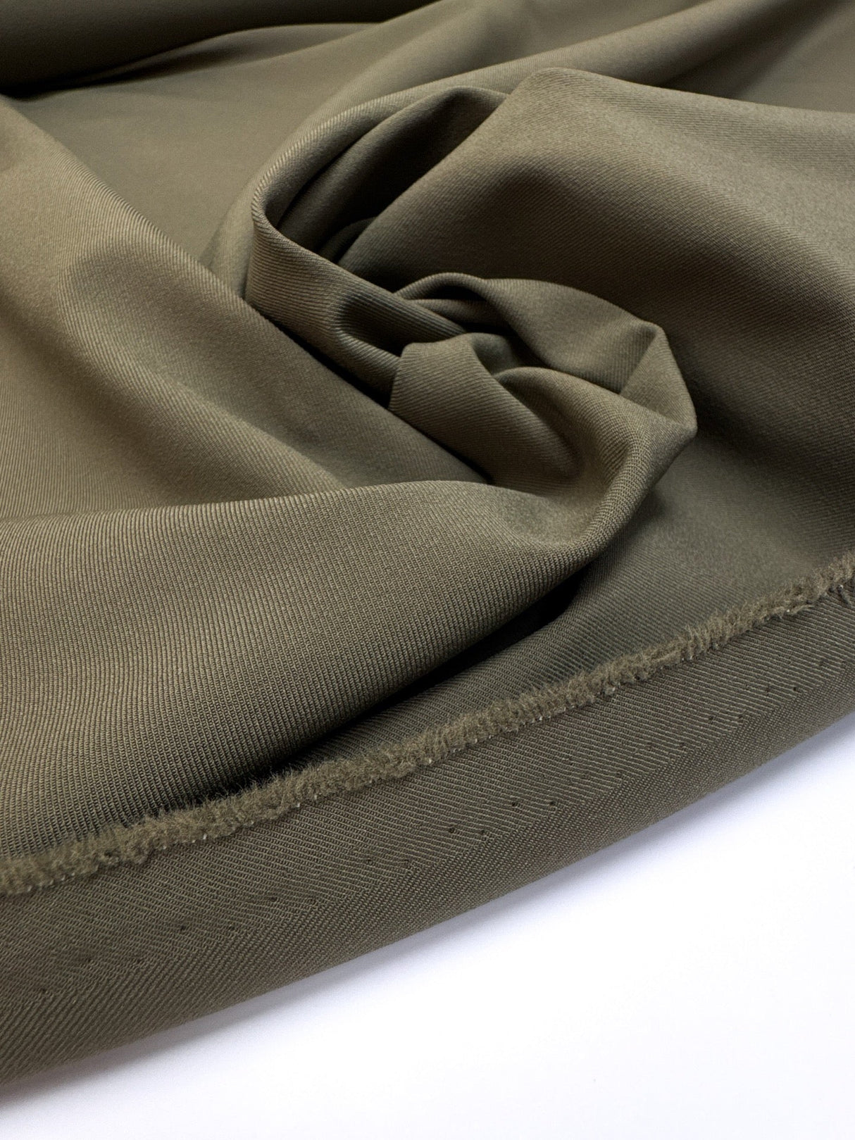 Green Blend Twill Fabric