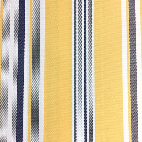 Multi Striped Oak Polyester Canvas Fabric - Gray, Burgundy, Brown, Blue, Yellow, Green, Waterproof, Anti-UV, 60" Width (1 Yard)
