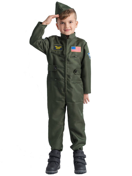 Fighter Pilot Costume - Kids