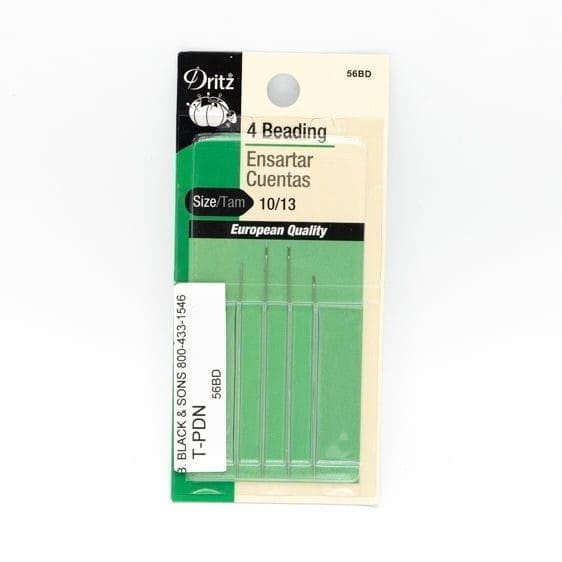 4 Beading Needles - Metal Fabric (4 Pack)