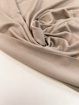 Viscose Knit Stretch Beige Fabric