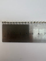 Silver Metal Crystals Sewing Notions