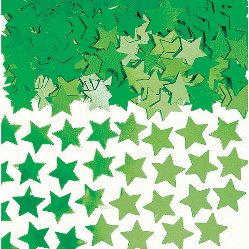 Mini Stars Confetti, Green