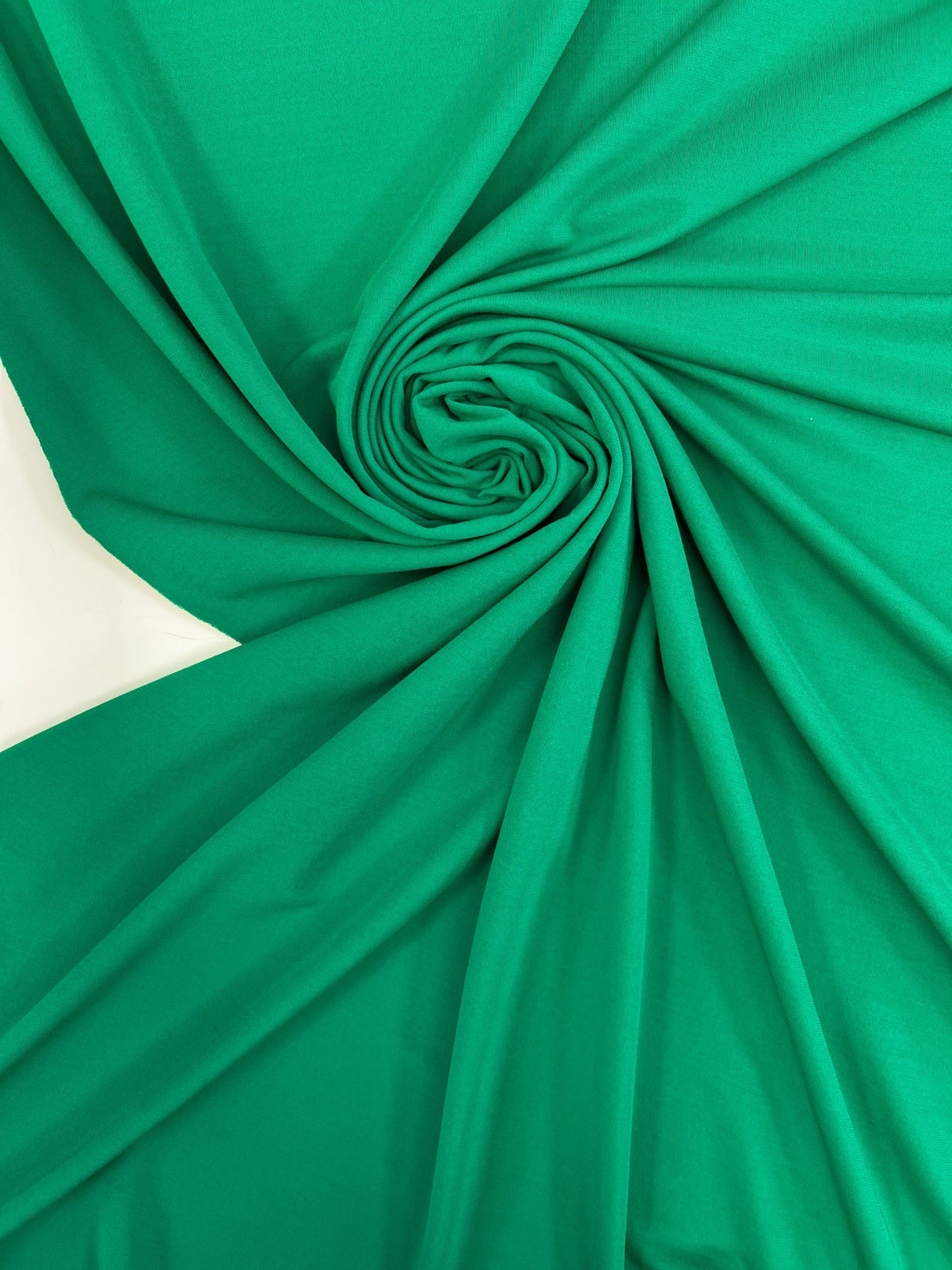 Cotton Stretch Knitted Fabric Green