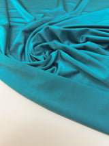 Viscose Knitted Fabric Blue Moiré