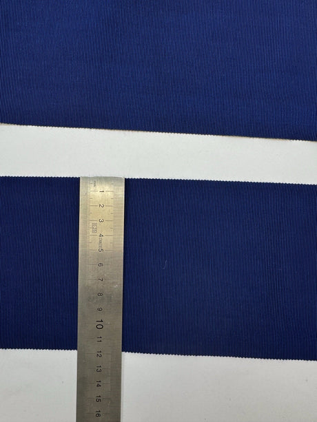 Viscose Rayon Rep Weave Blue
