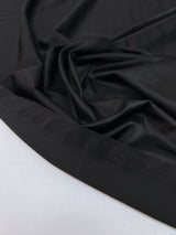 Viscose Knit Black Stretch Fabric
