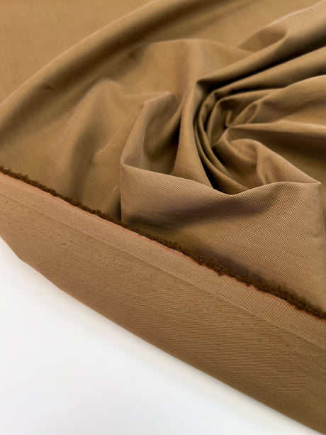 Cotton Twill Fabric Brown