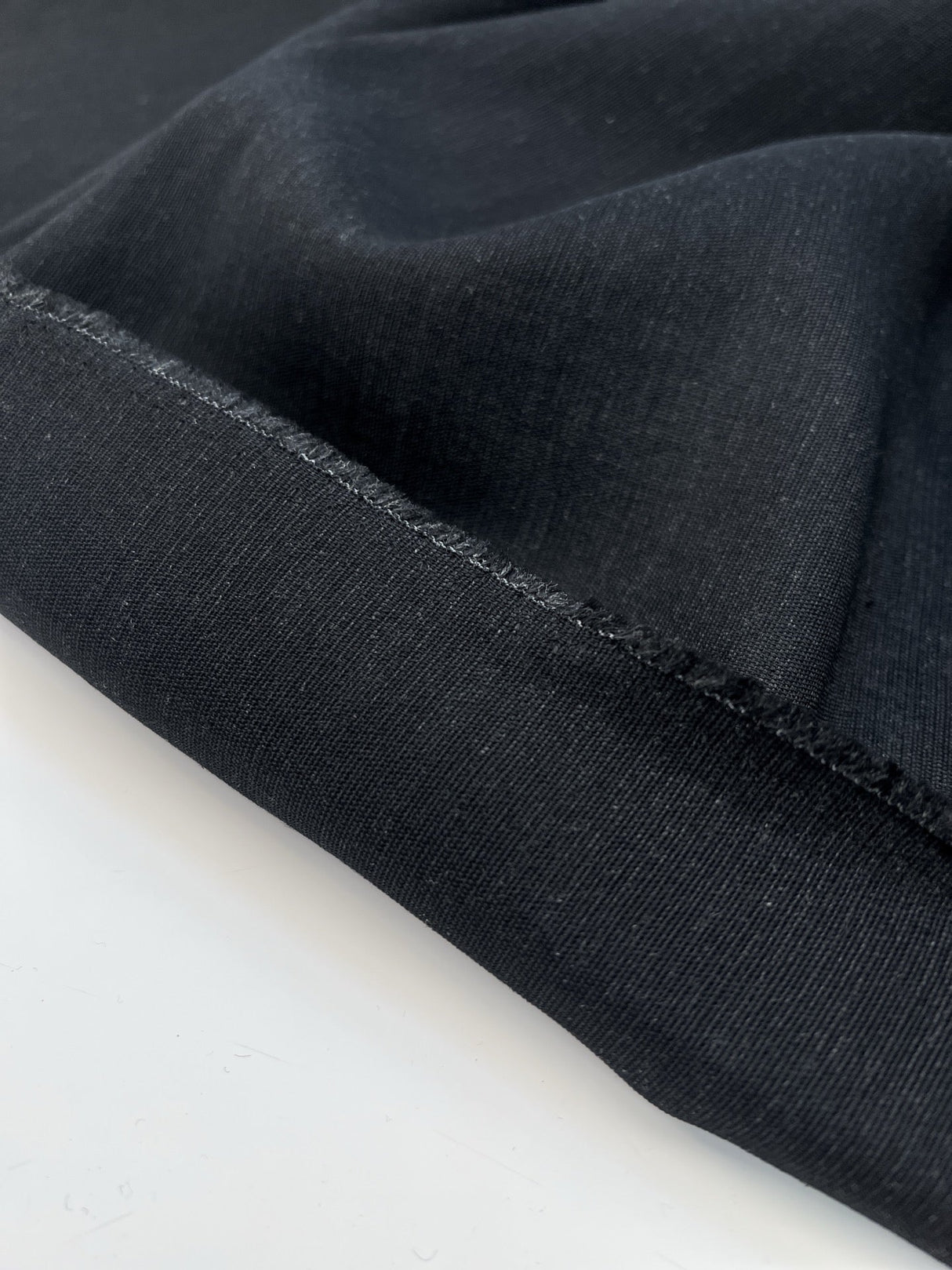 Black Cotton Woven Casualwear Fabric