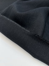 Black Cotton Woven Casualwear Fabric